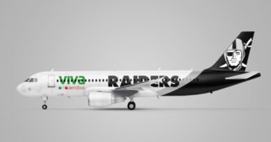 Viva Aerobus aerolínea oficial de Los Raiders con nuevo acuerdo de patrocinio