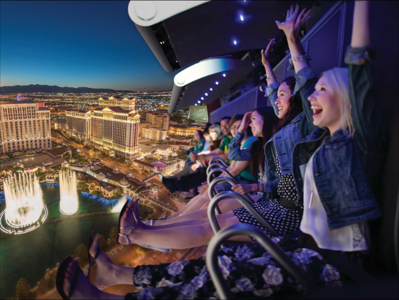 Fly Over Las Vegas