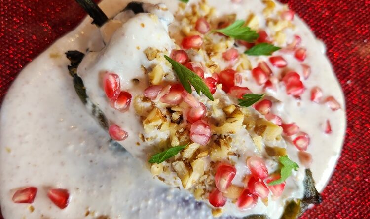 Quinta Real - Chiles en nogada y Loco Tequila