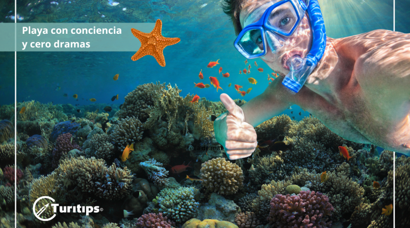 Playa con conciencia y cero dramas