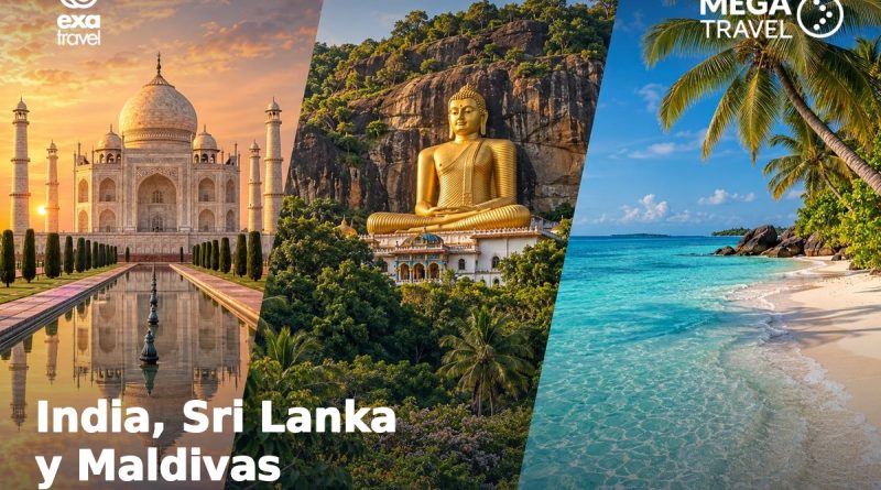 India, Sri Lanka y Maldivas con Exa Travel