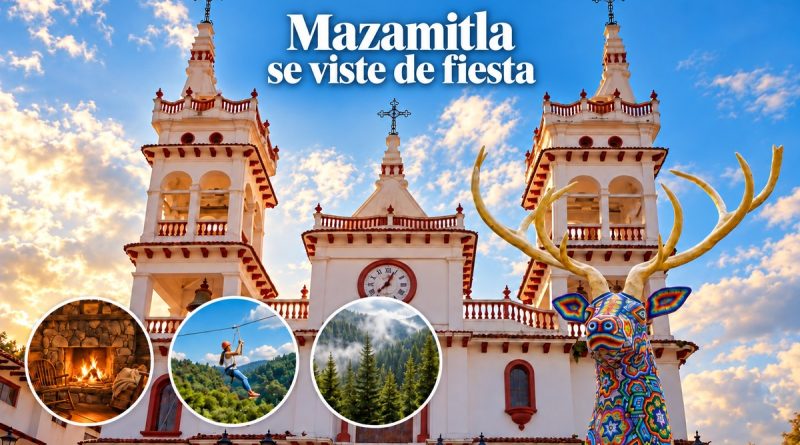 Mazamitla se viste de fiesta